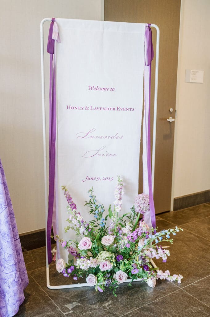 linen welcome sign alexandria