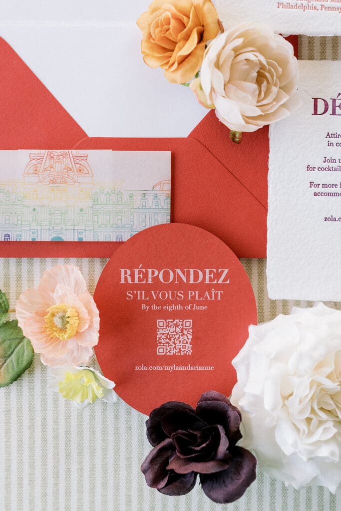 white ink printing custom die cut oval wedding invitation details card